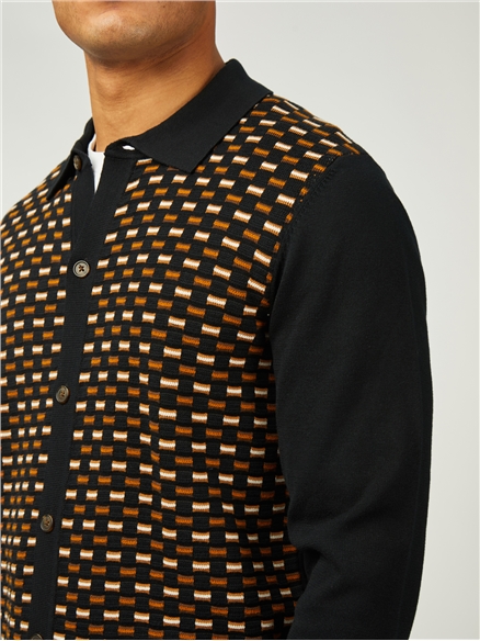Button Through Polo