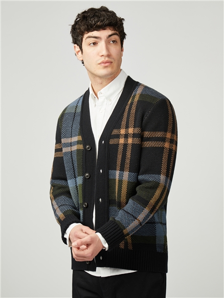 Tartan Cardigan