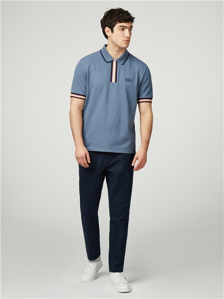 Placket Interest Polo