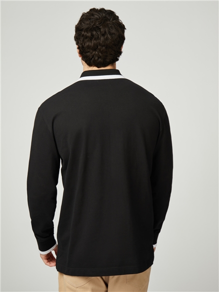 Chequerboard Long Sleeve Tee
