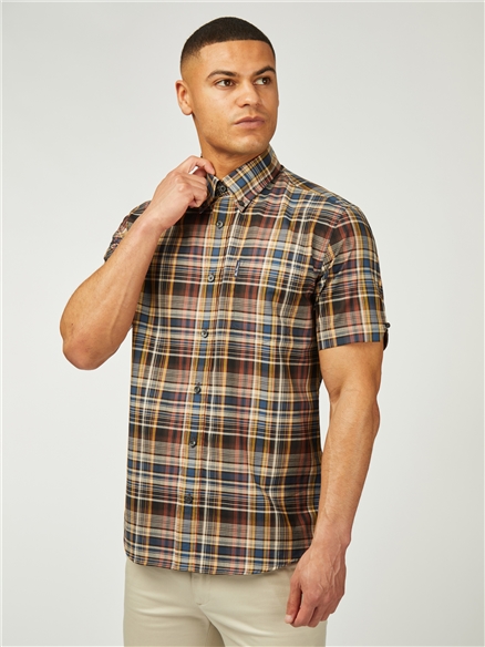 Gradient Check Shirt