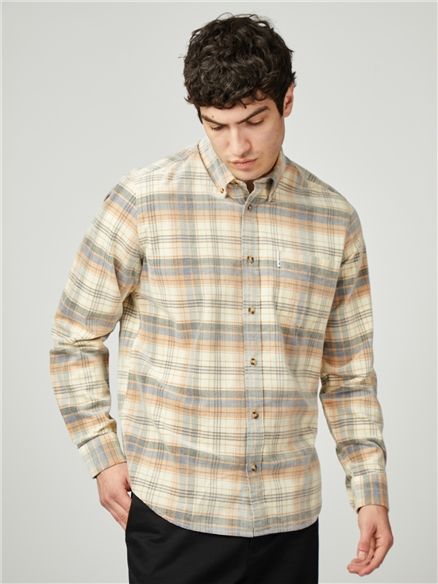 Corduroy Check Shirt