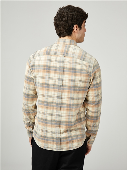 Corduroy Check Shirt