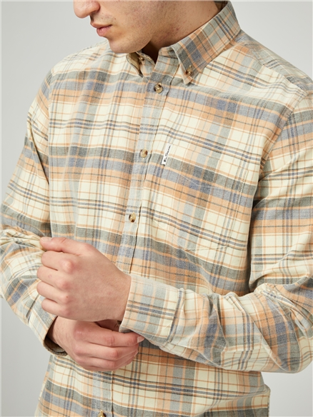 Corduroy Check Shirt