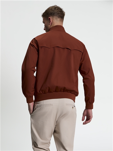 Signature Harrington Jacket in Sienna