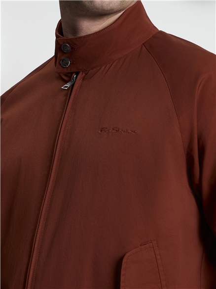 Signature Harrington Jacket in Sienna