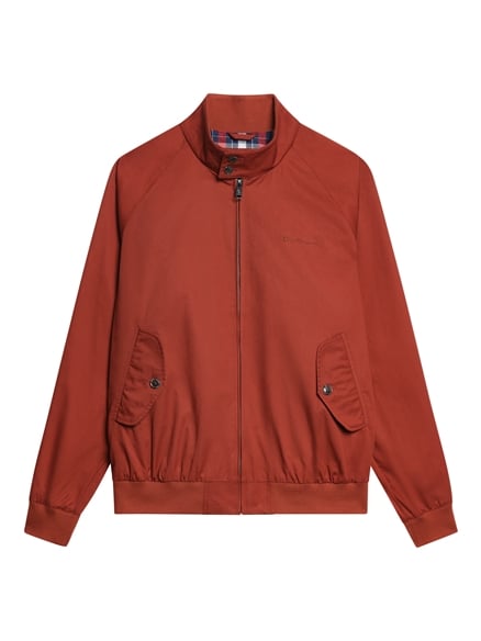 Signature Harrington Jacket in Sienna