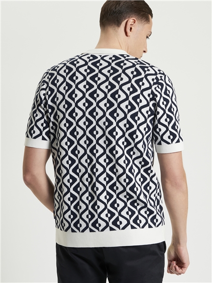 Tile Resort Knitted Shirt