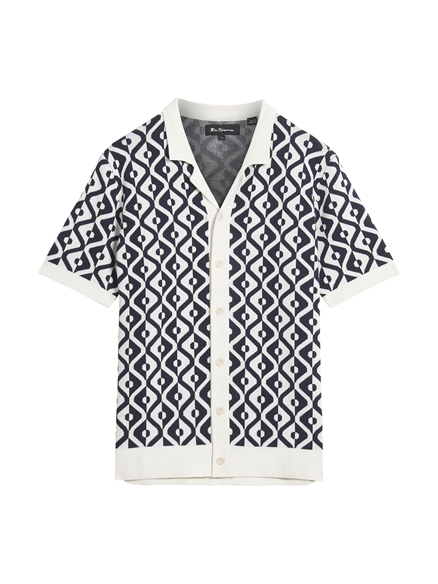 Tile Resort Knitted Shirt