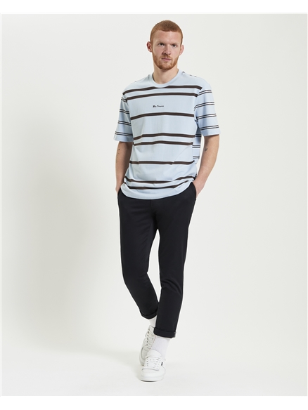 Bicolor Stripe Tee main image 1