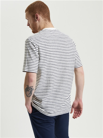Textured Stripe Tee