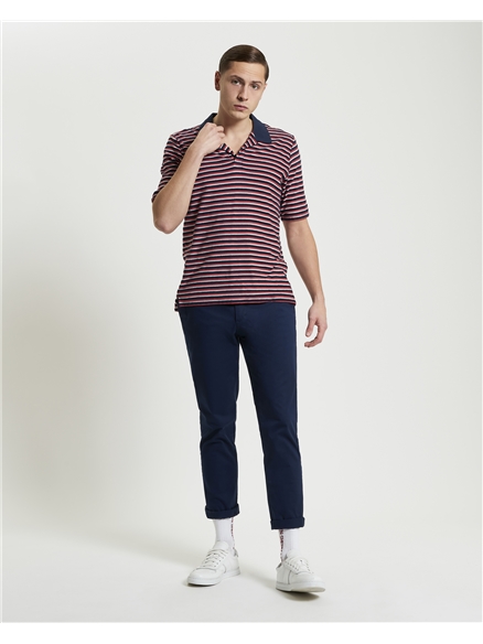 Loopback Stripe Polo