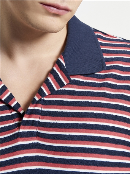 Loopback Stripe Polo