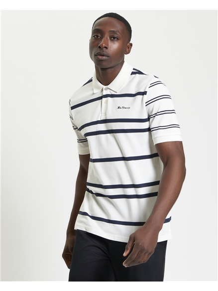 Mixed Stripe Polo