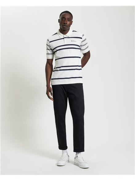 Mixed Stripe Polo