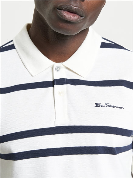 Mixed Stripe Polo