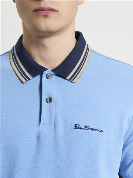 House Collar Logo Polo