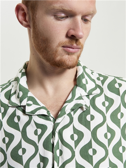 Carnaby Geo Print Shirt