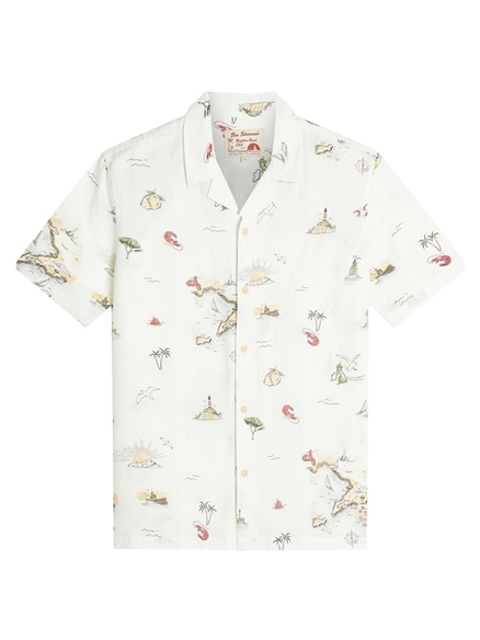 Brighton To Amalfi Print Shirt