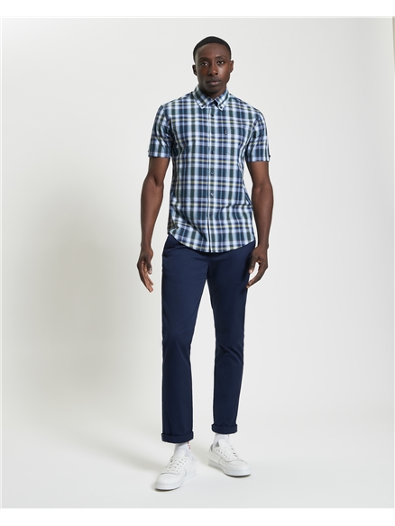 Irregular Check Shirt