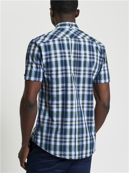 Irregular Check Shirt
