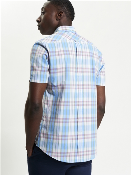 Irregular Check Shirt