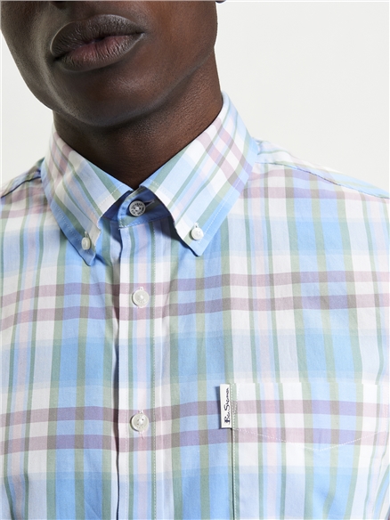 Irregular Check Shirt