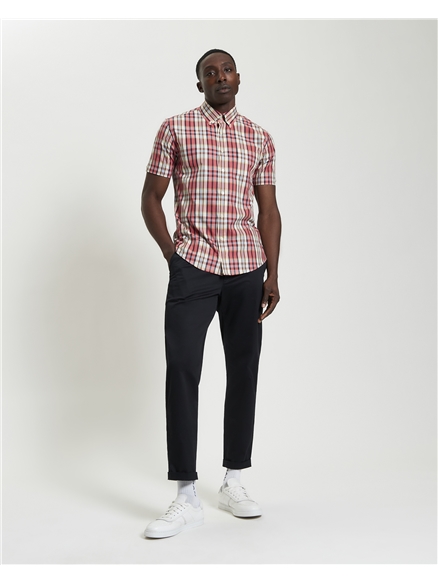 Irregular Check Shirt