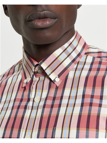 Irregular Check Shirt