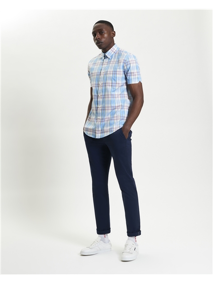 Irregular Check Shirt