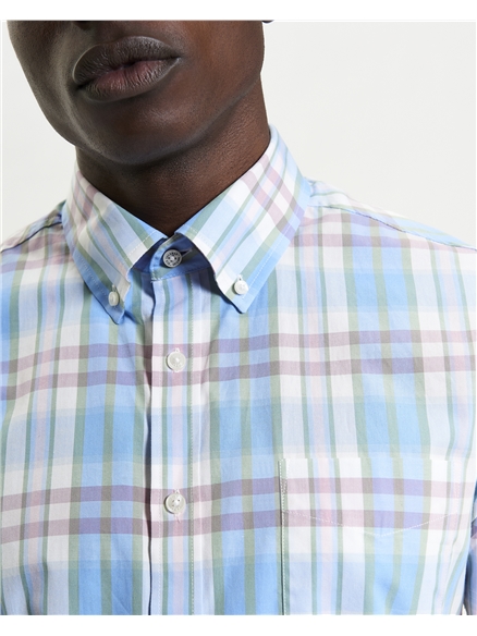 Irregular Check Shirt