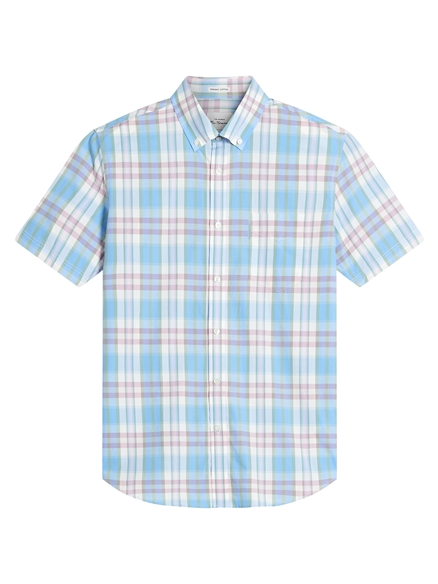Irregular Check Shirt