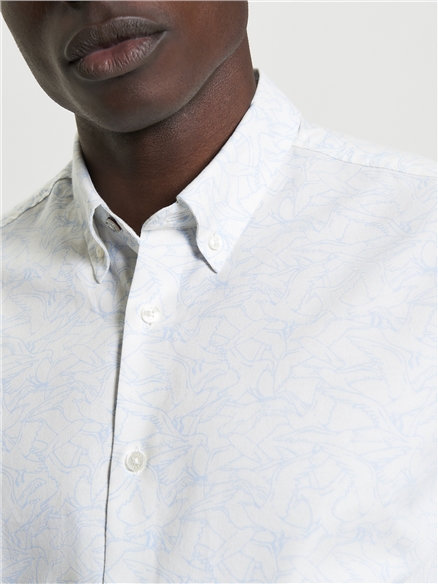 Seagull Print Shirt