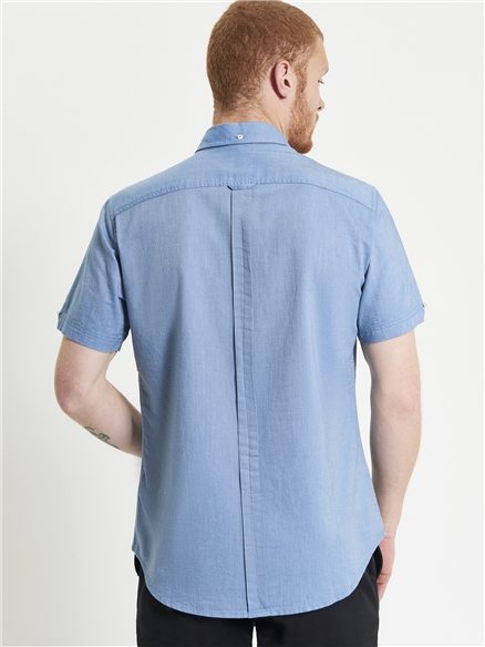 Short Sleeve Signature Oxford Shirt