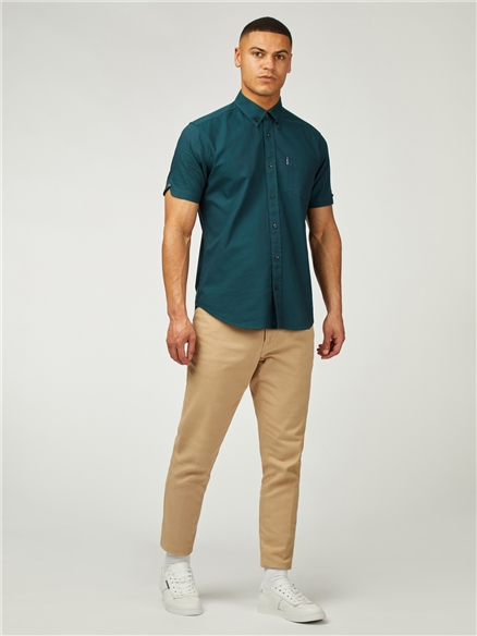 Short Sleeve Signature Oxford Shirt