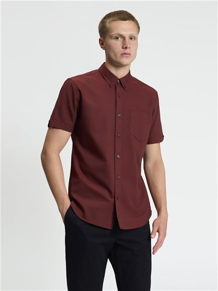 Short Sleeve Signature Oxford Shirt