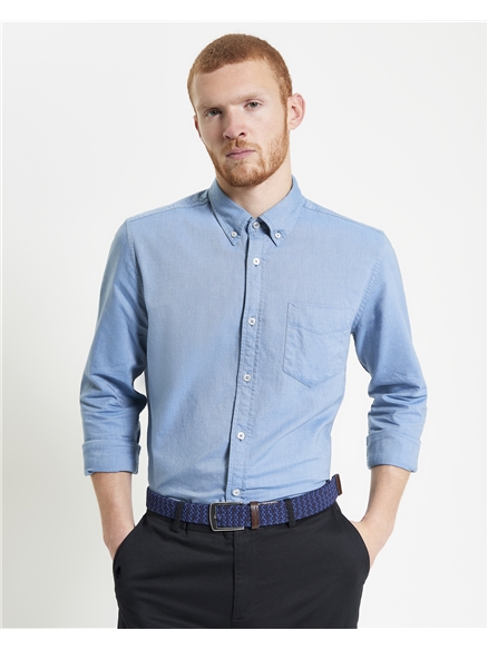 Long Sleeve Signature Oxford Shirt