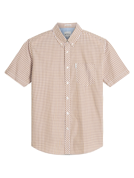 Short Sleeve Signature Gingham Shirt