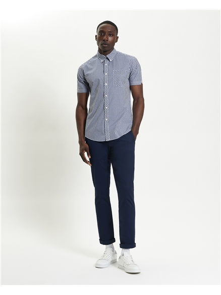 Short Sleeve Signature Gingham Shirt