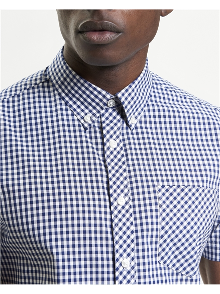 Short Sleeve Signature Gingham Shirt