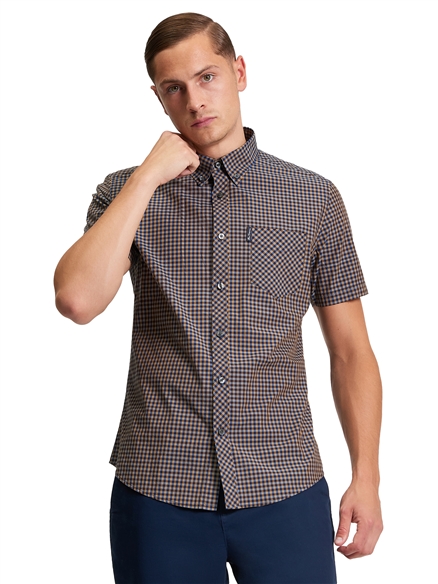 Short Sleeve Signature Gingham Shirt