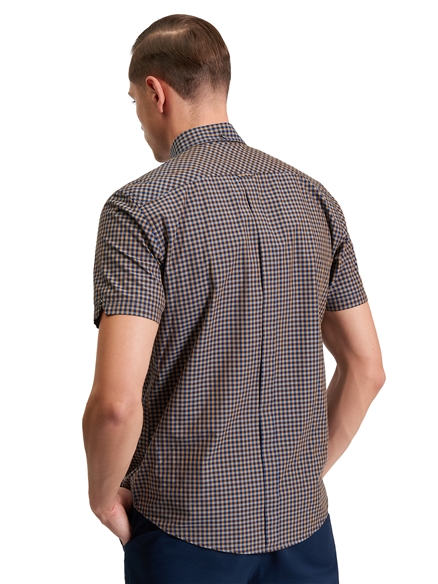 Short Sleeve Signature Gingham Shirt