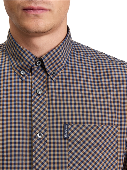 Short Sleeve Signature Gingham Shirt