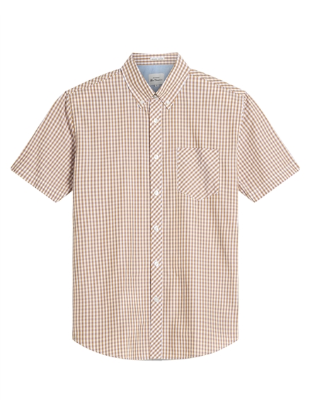 Short Sleeve Signature Gingham Shirt