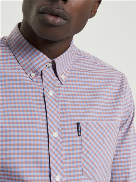 Long Sleeve Signature Gingham Shirt