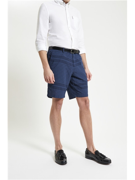 Seersucker Check Shorts