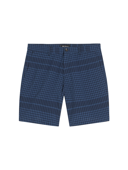 Seersucker Check Shorts