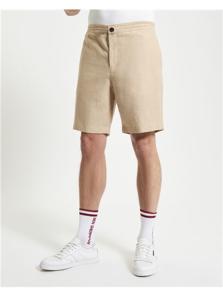 Linen Cotton Drawcord Shorts