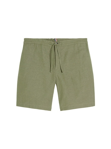 Linen Cotton Drawcord Shorts