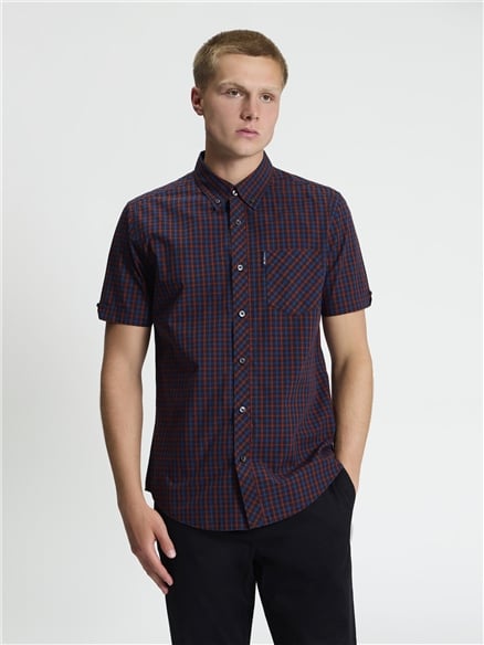 Short Sleeve House Check